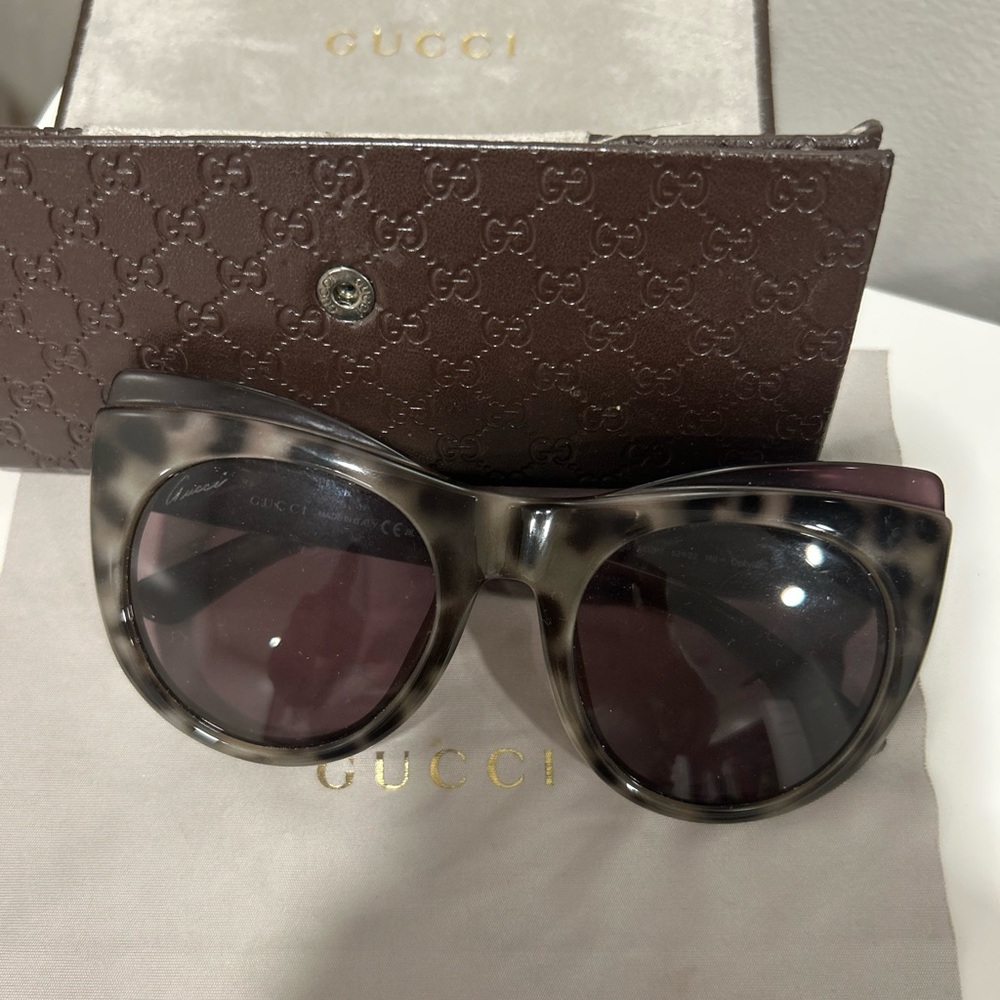 Gucci cat eye sunglasses